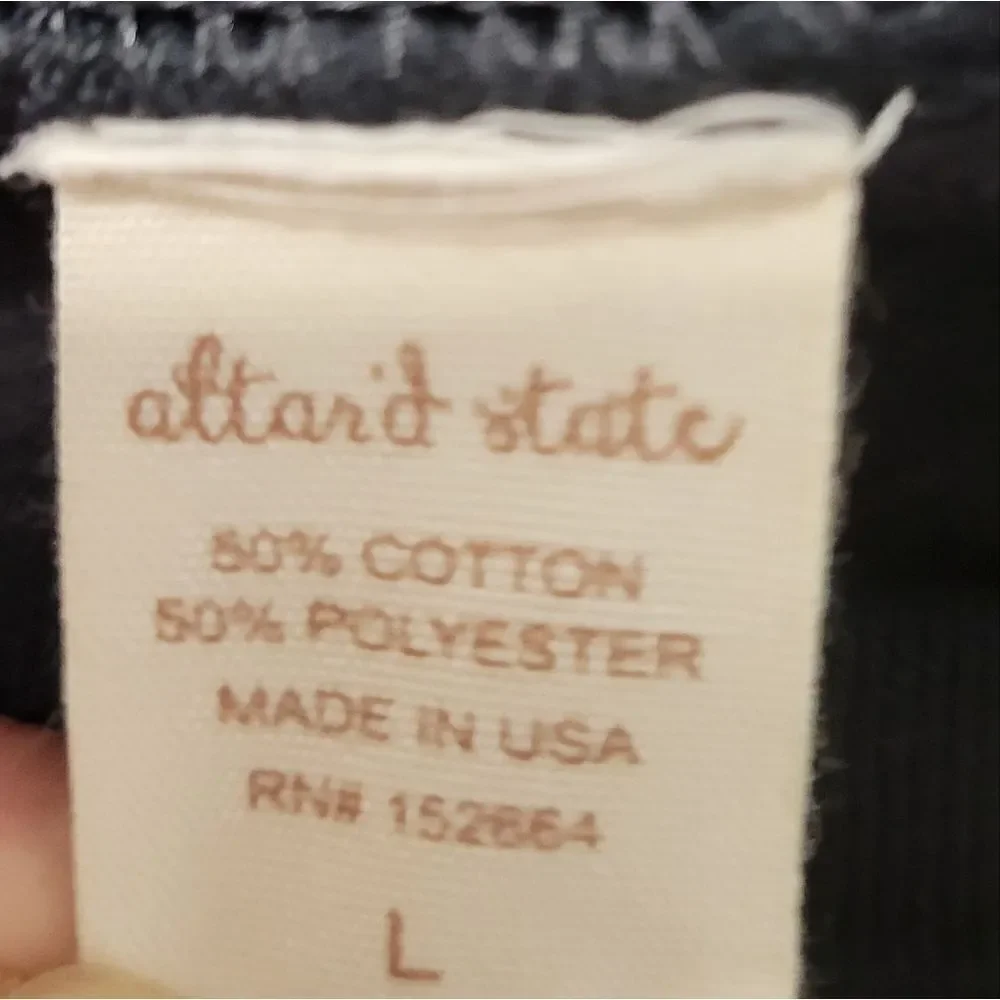 Altar’d State Sweatshirt Cowgirl at Heart Large Black Altard